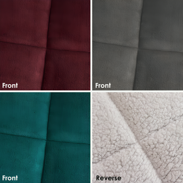 CosyCloud Reversible Sherpa Quilt